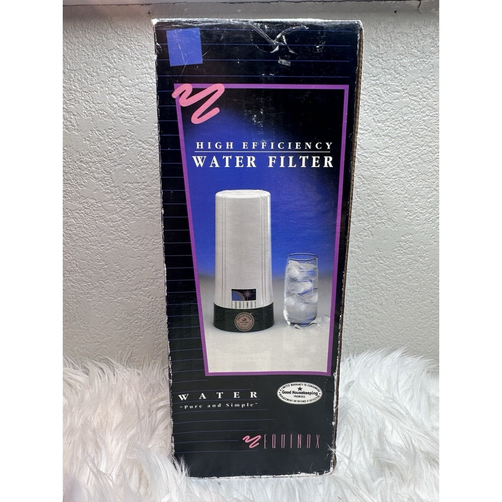 $38 🌙 NEW EQ10 Equinox High Efficiency Countertop Water Charcoal Filter OPEN‎